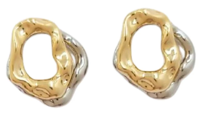 Aros de acero quirurgico bicolor 18mm